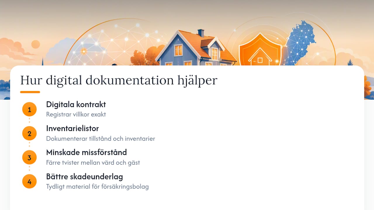 Digital hantering från avtal till skadeanmälan