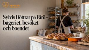 Nybakade bullar på disken i ett hembageri
