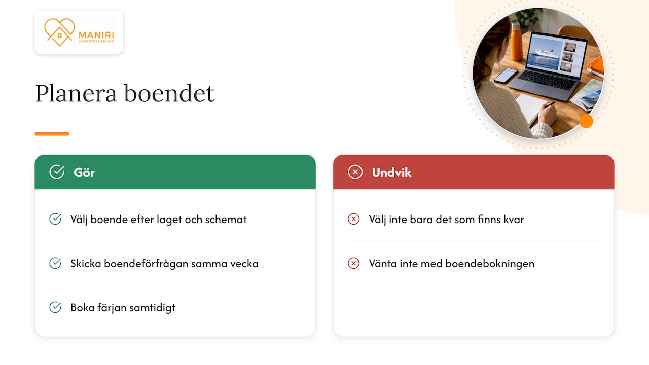 Vårt perspektiv: boendet avgör helgen — overview diagram